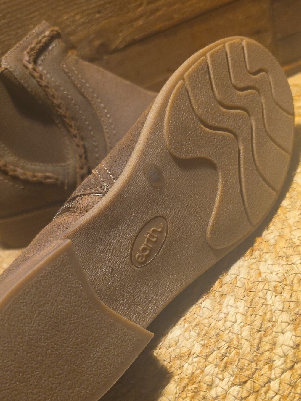 Earth Ankle Suede Slip-On Boots - Picture 5 of 10